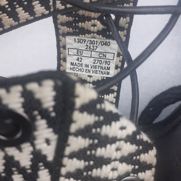 Zara Woman Chunky Block heel Celebrity Red carpet gladiator-wrap Sandal us11/9uk - Picture 4 of 7